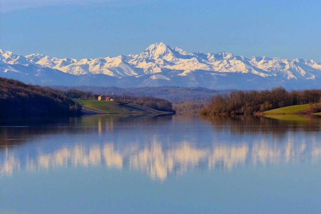 Gîte en pleine nature proche du lac de la Gimone Saint-Blancard Esterno foto